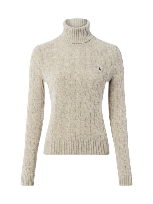 Damen Rollkragenpullover aus Wolle mit Cashmere-Anteil