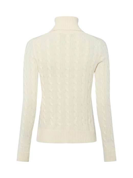 Damen Rollkragenpullover aus Wolle mit Cashmere-Anteil