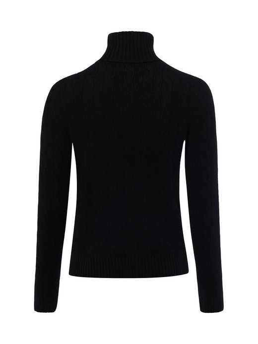 Damen Rollkragenpullover aus Wolle mit Cashmere-Anteil