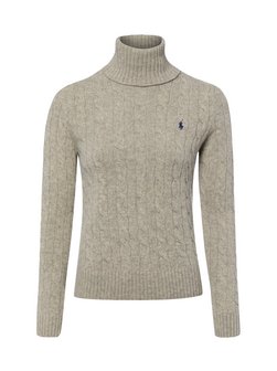 Damen Rollkragenpullover aus Wolle mit Cashmere-Anteil