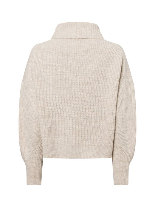 Damen Rollkragenpullover mit Wollanteil
