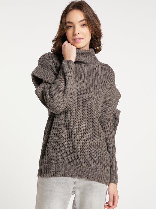 Damen Rollkragenpullover