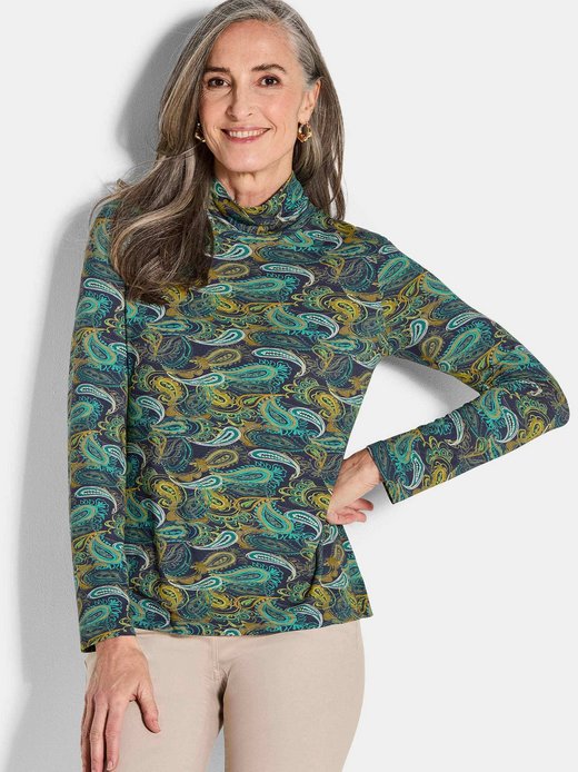 Damen Rollkragenshirt - Kurzgröße