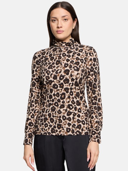 Damen Rollkragenshirt