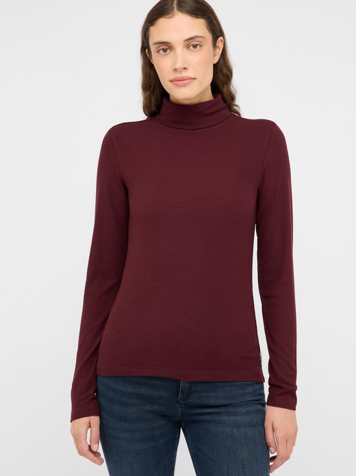Damen Rollkragenshirt