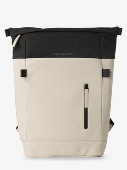 Artikelbild Damen Rucksack - Aarhus von Kapten & Son in beige schwarz uni