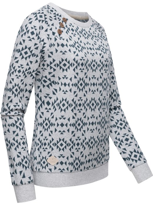 Damen Rundhalspullover - Darria Aztec