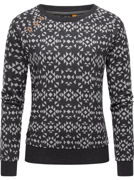 Damen Rundhalspullover - Darria Aztec