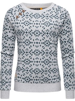 Damen Rundhalspullover - Darria Aztec