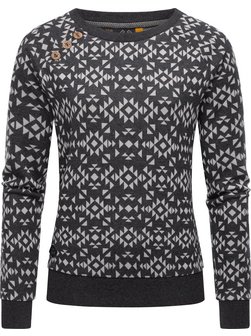 Damen Rundhalspullover - Darria Aztec