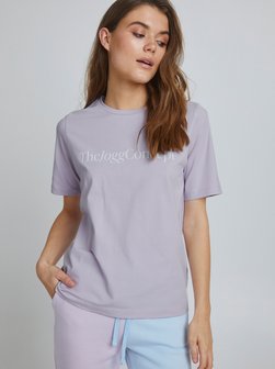 Artikelbild Damen Rundhalsshirt - JCSIMONA von TheJoggConcept. in lila uni