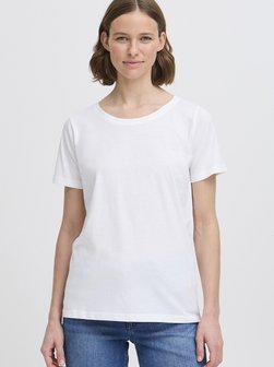 Artikelbild Damen Rundhalsshirt - NBGita von North Bend in weiß schwarz uni