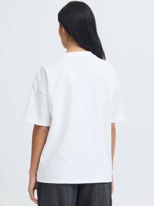 Damen Rundhalsshirt - OXNSandy Boxy