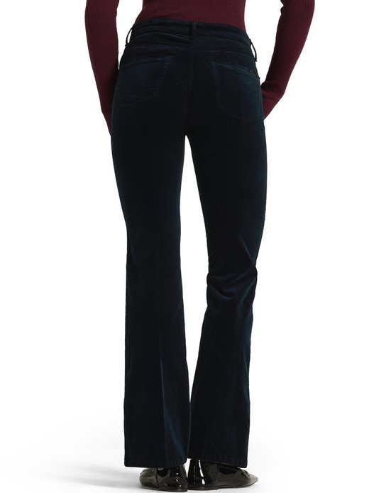 Damen Samthose - Paris flared