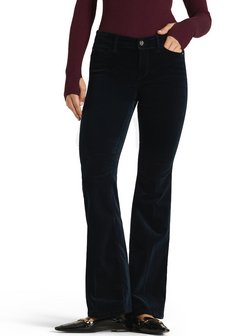 Damen Samthose - Paris flared