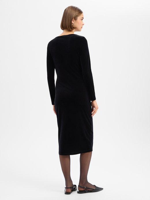 Damen Samtkleid