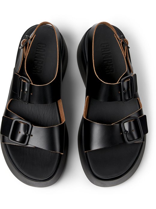 camper damen sandalen CAMPER Dana schwarze Sandalen für Damen – Tascon