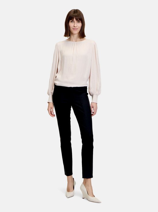 Damen Satin-Bluse