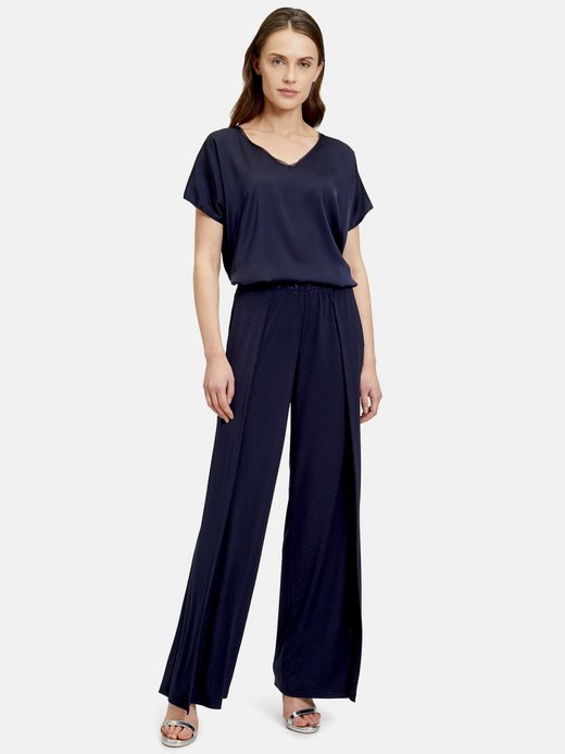 Damen Satin-Bluse