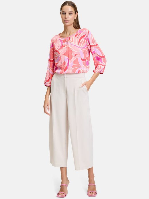 Damen Satin-Bluse
