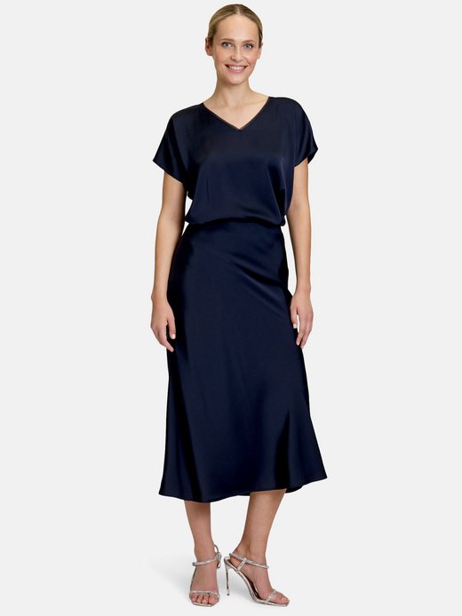 Damen Satin-Bluse