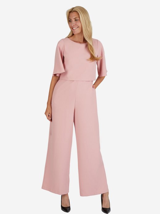 Damen Satin-Jumpsuit