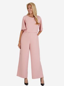 Damen Satin-Jumpsuit