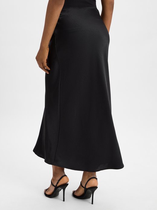 Damen Satin-Maxirock - Vicky