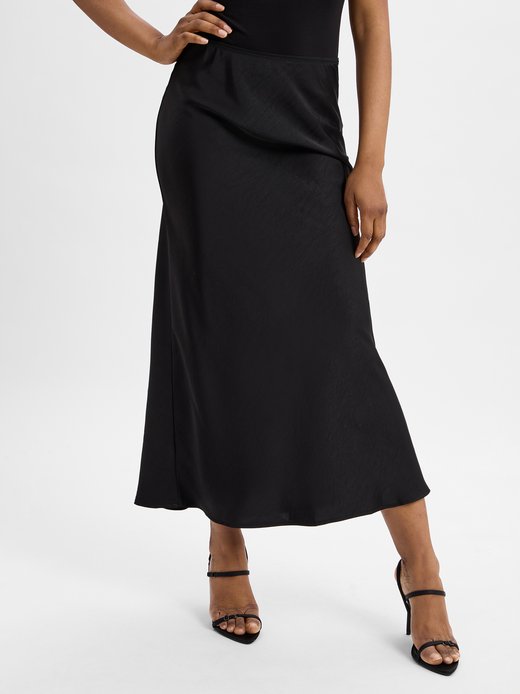 Damen Satin-Maxirock - Vicky