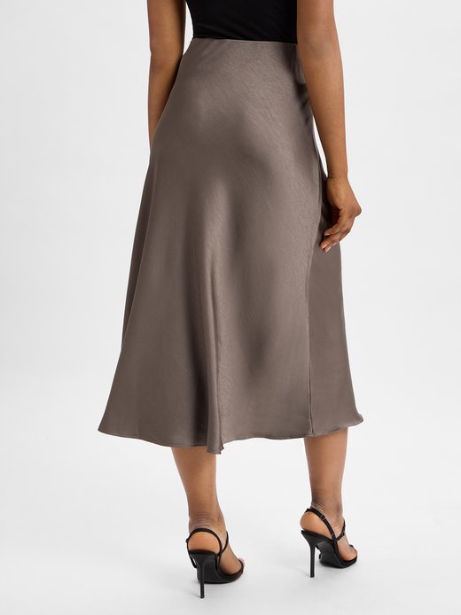 Damen Satin-Maxirock - Vicky