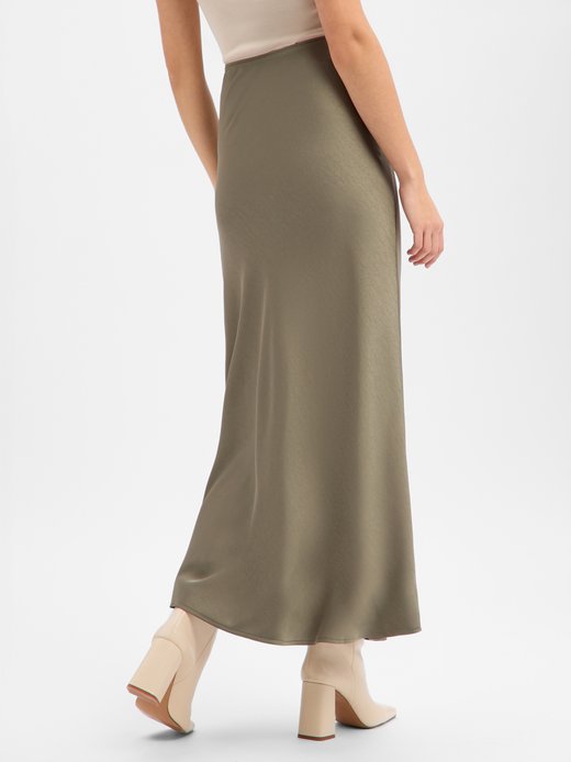 Damen Satin-Maxirock - Vicky