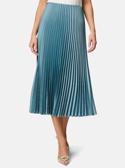 Artikelbild Damen Satin-Rock von zero in hellblau blau uni