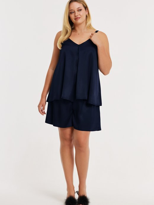 Damen Satin-Shorts