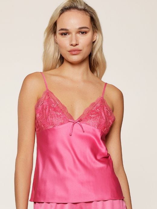 Damen Satin-Top