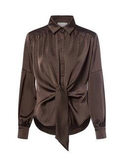 Damen Satinbluse - Naja