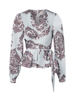 Damen Satinbluse - Rista Deco