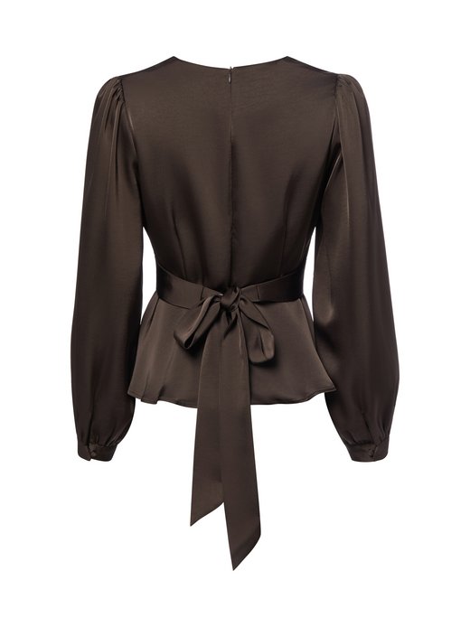 Damen Satinbluse - Rista Heavy