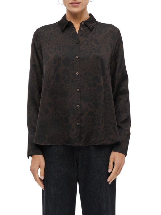 Damen Satinbluse