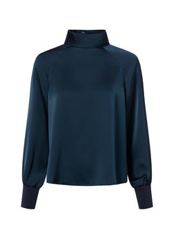 Damen Satinbluse