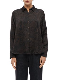 Damen Satinbluse