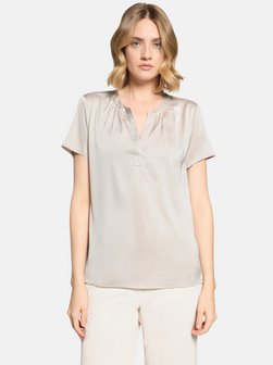 Damen Satinbluse