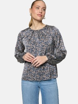Damen Satinbluse