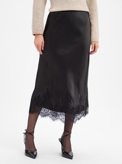 Damen Satinrock
