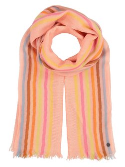 Artikelbild Damen Schal von Fraas in rosa gestreift