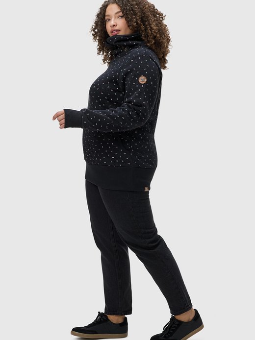 Damen Schalkragenpullover - Angell Plus