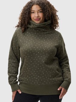 Damen Schalkragenpullover - Angell Plus
