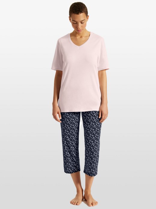Damen Schlafanzug  -  Nightwear - Dreiviertel