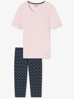 Damen Schlafanzug  -  Nightwear - Dreiviertel