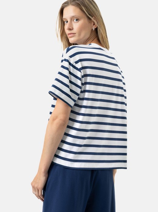 Damen Schlafanzug Oberteil - Breezy Stripes