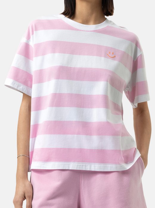 Damen Schlafanzug Oberteil - Streaked Lines